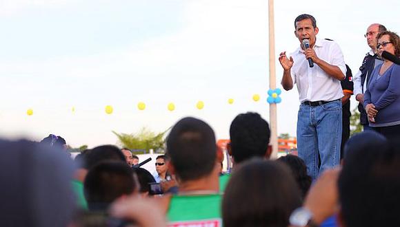 Ollanta Humala admitió “deterioro” de la bancada de Gana Perú