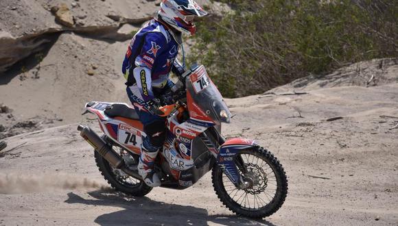 El experimentado Carlo Vellutino es el mejor peruano en motos y se ubica en el puesto 76 de la clasificación general. (Foto: Facebook)