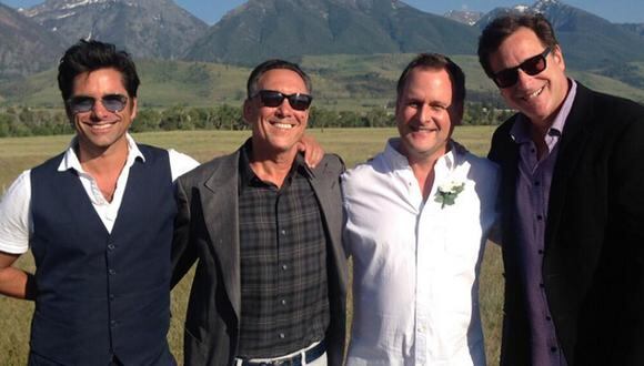 Elenco de "Tres por tres" se reunió en la boda del tío Joey