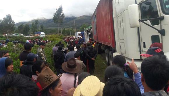 Cusco: tres muertos tras choque de camiones en Anta