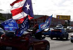 Simpatizantes de Donald Trump apoyan su candidatura en caravana de autos en Puerto Rico | FOTOS