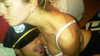 Filtraron fotos íntimas de Ezequiel Lavezzi con su novia modelo