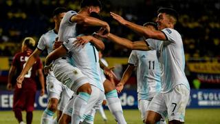 Argentina remontó y ganó por 4-1 a Venezuela en el Preolímpico Sub 23 de Colombia | RESUMEN