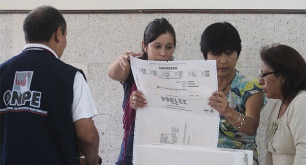 Ojo con la ONPE si deseas ser exonerado para ser miembro de mesa en las Elecciones 2016. (Foto: Agencia Andina)
