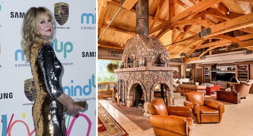 Decoración: Melanie Griffith busca vender su lujosa casa de campo en