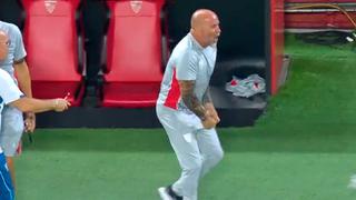 Sampaoli le gritó el gol en la cara a Gattuso pero fue anulado por el árbitro | VIDEO