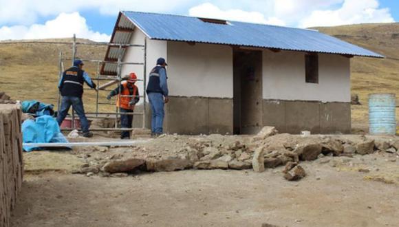 Puno: avance en construcción de viviendas sismo resistentes ya superó el 60%