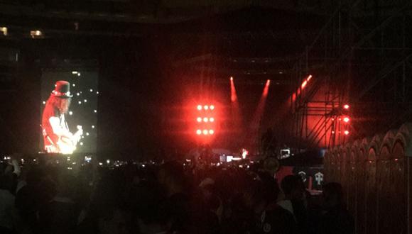 Guns N' Roses: fans sintieron temblor en Lima durante concierto