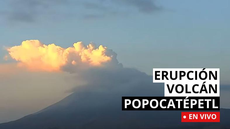 Erupción Volcán Popocatépetl EN VIVO: emisión y  pronósticos de viento de hoy, lunes 5 de junio