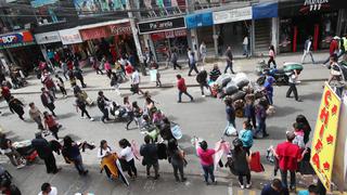 Gamarra: comuna estableció horario de carga y descarga de mercadería | FOTOS