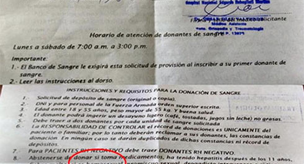EsSalud se disculpó en Twitter y aclaró solicitud para donantes de sangre. (Foto: Twitter)