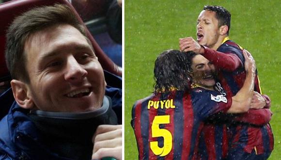 Barcelona goleó 5-1 al Levante y dejó a Messi en banca