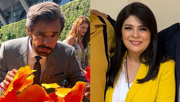 Eugenio Derbez comparte foto donde aparece Victoria Ruffo y esta vez no la recortó. (Foto: Instagram)