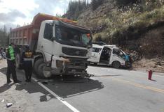 Dos muertos y siete heridos dejó unaccidente de tránsito enCajamarca | FOTOS