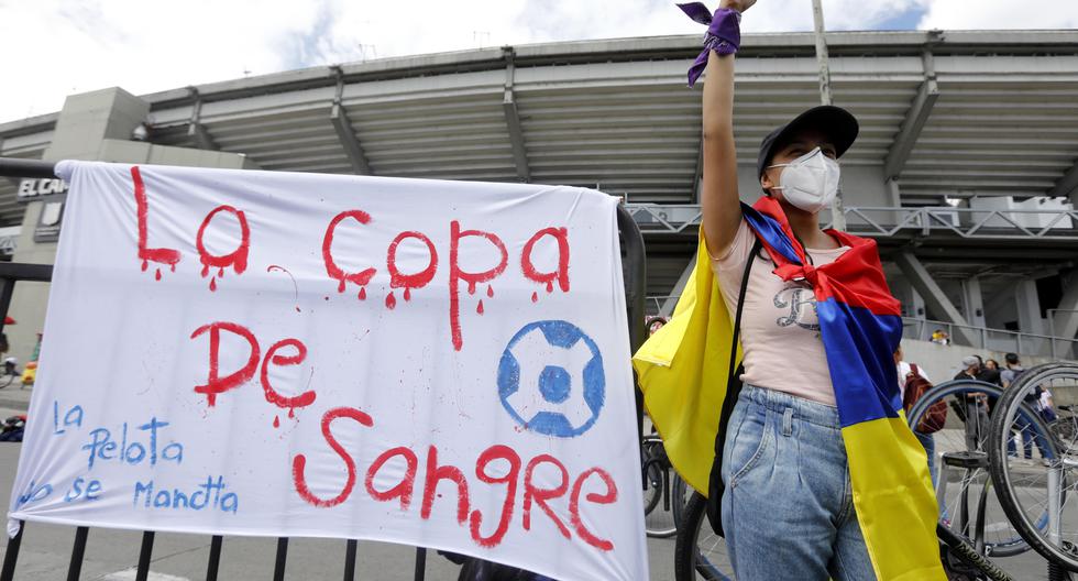 The fans who took down the Copa América in Colombia in the streets