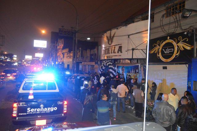 La Municipalidad de Pueblo Libre de la mano de la Policía Nacional llevaron a cabo un sorpresivo megaoperativo en las discotecas y bares de la avenida La Marina. (Municipalidad de Pueblo Libre)