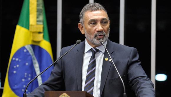 El senador brasileño Telmário Mota. (Foto: Agência Senado)