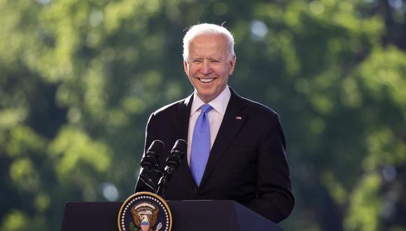 El presidente de Estados Unidos, Joe Biden, calificó este jueves el fallo del la Corte Suprema a favor de la reforma sanitaria de 2010, conocida como Obamacare, como una victoria. (EFE/EPA/PETER KLAUNZER).