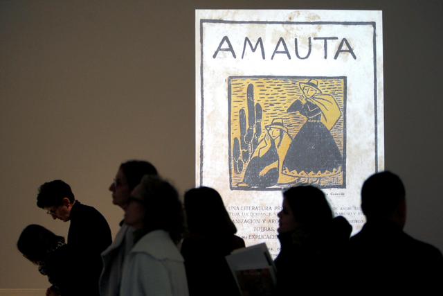 "Redes de vanguardia. Amauta y América Latina 1926-1930", en el Museo Reina Sofía (Foto: EFE)