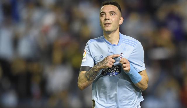 8 – Iago Aspas (Celta) – 88,3%. (Foto: AFP)