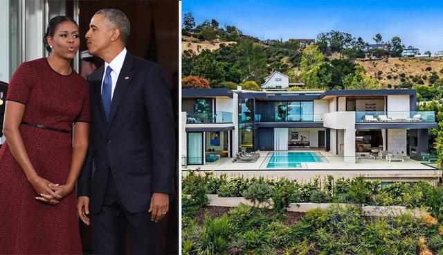 Según el portal TMZ, los Obama alquilaron esta mansión de Hollywood Hills, en Los Ángeles, para pasar unos días dicha ciudad debido a una serie de compromisos que tenían que cumplir. (Foto: The MLS)