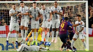 Barcelona vs. Inter de Milán: la ingeniosa forma de Brozovic para bloquear el tiro libre de Suárez