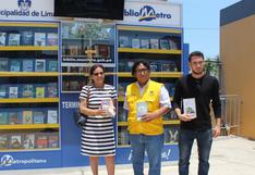 Libros: inauguran sede del Bibliometro en estación Matellini del Metropolitano