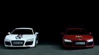 VIDEO: Barcelona y Real Madrid se enfrentan a bordo de dos Audi R8