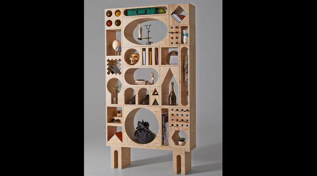 Room Collection: el estante con múltiples formas geométricas - 5