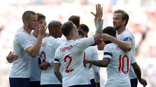 Inglaterra derrotó 2-1 a Nigeria con goles de Cahill y Kane en Wembley rumbo a Rusia 2018