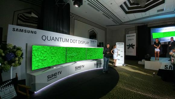 Samsung presenta su nueva línea de televisores con Quantum Dot