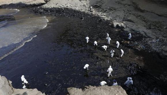 El derrame de petróleo ocurrió en el mar de Ventanilla el pasado 15 de enero. (Foto: GEC)