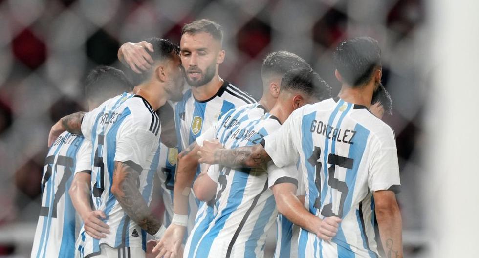 Argentina venció 2-0 a Indonesia. Mira el resumen del partido aquí.