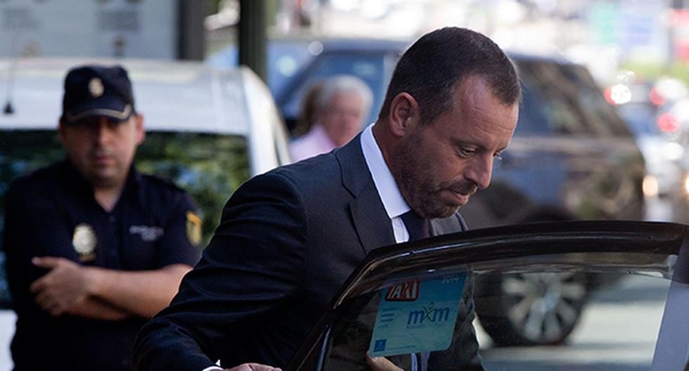 El expresidente del FC Barcelona Sandro Rosell fue detenido este martes en la capital de Cataluña implicado en un supuesto blanqueo de capitales. (Foto: Getty Images)