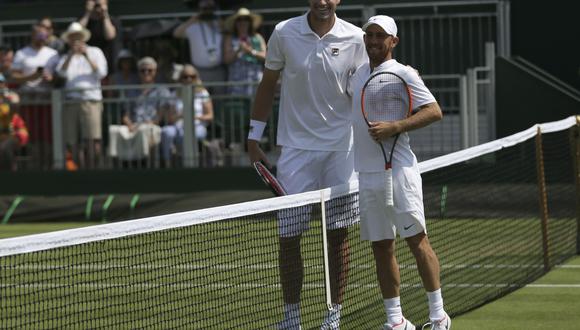 La estatura no importa en el tenis: Dudi Sela venció al gigante John Isner. (Foto: Agencias)