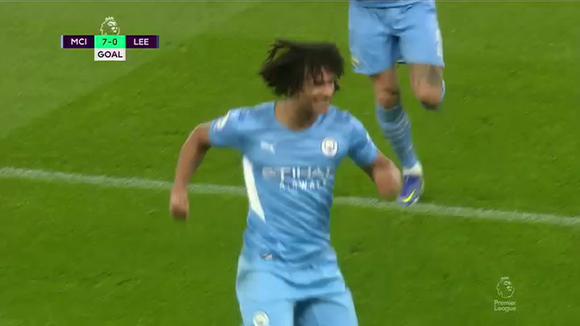 Gol de Aké para el 7-0 de Manchester City vs. Leeds | Video: ESPN.