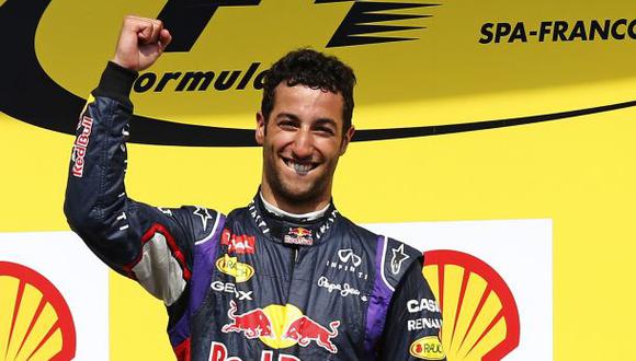 F1: Daniel Ricciardo ganó el Gran Premio de Bélgica
