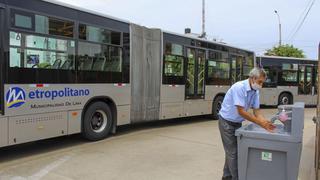 Coronavirus en Perú: refuerzan medidas de protección a conductores y pasajeros del Metropolitano