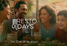 Disfruta hasta el 50% de descuento en tus restaurantes favoritos gracias al Resto Days