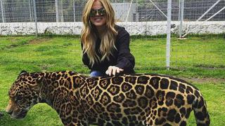 Kendall Jenner y Khloe Kardashian visitaron reserva de tigres