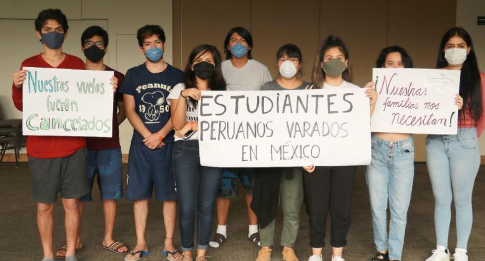 Un grupo de al menos 95 estudiantes universitarios peruanos varados en México durante la pandemia de coronavirus está a la espera de un vuelo humanitario. (Foto: Cortesía para El Comercio)