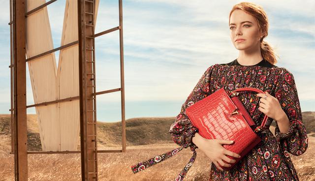 Emma Stone  protagoniza la nueva campaña de Louis Vuitton. (Foto: Difusión)