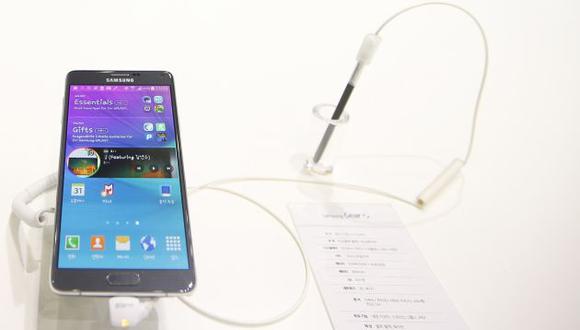 La Galaxy Note 4 de Samsung ya se vende en el Perú