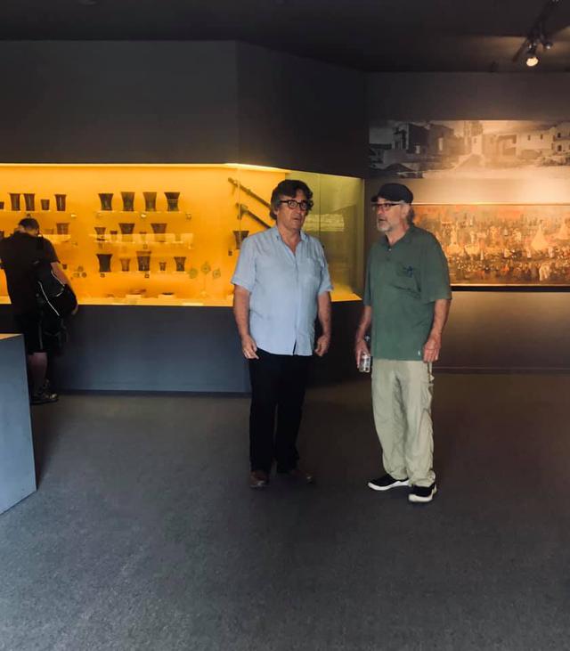 Robert de Niro visitó el Museo Pedro de Osma (Fotos: Facebook Museo Pedro de Osma)