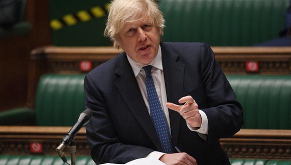 Boris  Johnson dará a conocer el martes en el Parlamento las conclusiones de un informe sobre defensa, seguridad y política exterior del país, que determinará la línea del gobierno para la próxima década. (Foto:  JESSICA TAYLOR / various sources / AFP)
