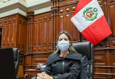 María del Carmen Alva: “Congreso reafirma su compromiso con la democracia y el estado de derecho”