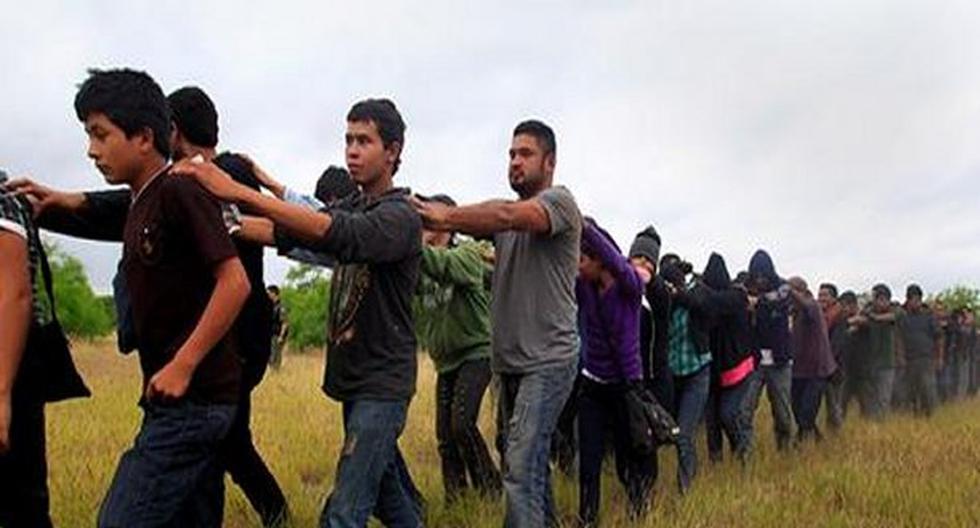 Los inmigrantes fueron capturados mientras viajaban hacinados en 3 autobúses. (Foto: prensalibre.com)