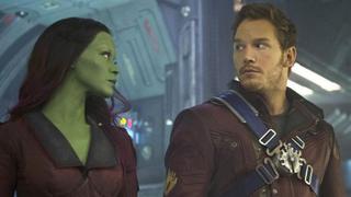 Instagram: Chris Pratt dedicó un tierno post a Zoe Saldaña, su 'novia'en "Avengers"