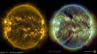 Impresionantes imágenes de una poderosa erupción solar