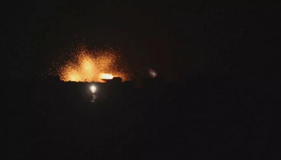 Un bombardeo ruso en la ciudad de Idlib, en Siria, el 21 de agosto de 2023. (Captura de Euronews)